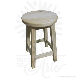 Butaco rústico de madera de pino, sin tratar, de color natural, alto de 50 cm, son ideales para decorar tu hogar en zonas como la cocina, barra, o en tu cuarto, es ideal como asiento auxiliar, perfecto para reuniones familiares o con amigos. También la puedes encontrar como silla, sillón, butaca,  banco,  taburete o asiento Este es un maravilloso regalo para amigos y familiares. No ocupa mucho espacio y será una decoración de su hogar. Perfecta para decorar  cumpleaños, una fiesta infantil, el día de San Valentín u otros eventos. Tenga en cuenta que la madera es un material único, por lo que cuándo lo reciba será similar, no exactamente al de la foto. Butaco rústico de madera de pino Material: Madera de pino Color: Descripción en foto Medidas: Hasta el asiento 50 cm Diámetro: 30 cm Fecha estimada de entrega: De 8 a 10 días hábiles (en Bogotá, Medellín, Cali), al resto del  país de 9 a 18 días. Recuerda que el tiempo de entrega comienza a partir del momento en que tu pago sea confirmado. Todos los productos son entregados al domicilio que informaste al realizar la compra. Vendido y enviado por: Trazos de Arte. Envió rápido y seguro. Personalización Realice un pedido personalizado, podemos agregar lo que desee, como nombre, fecha, frase, logotipo, imagen o empaque regalo. Ofrecemos: Grabado por láser, grabado CNC Router, sublimado o papel adhesivo, el precio varía según el tipo de personalización que desee, encontrara más información en Servicios en nuestro menú secundario. Si desea cotizar o tiene preguntas presione el botón Cotizar personalización con gusto las responderemos. ¿Como comprar? Selecciona tu producto. Si tienes alguna duda por favor escríbenos. Haz clic en el botón de compra y la cantidad que deseas. Ingresa los datos de facturación y entrega. Realiza el pago de tu pedido. Recibe el pedido en tu domicilio. En nuestra plataforma encontrarás el método de pago que más se ajusta a tu necesidad.