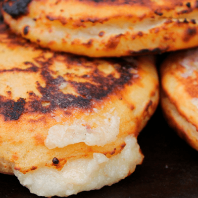 Arepa Boyacence de Arcabuco