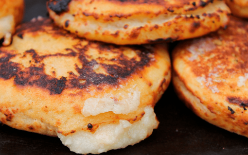 Arepa Boyacence de Arcabuco