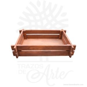 Caja bandeja envejecida 20 x 30 x 7 cm
