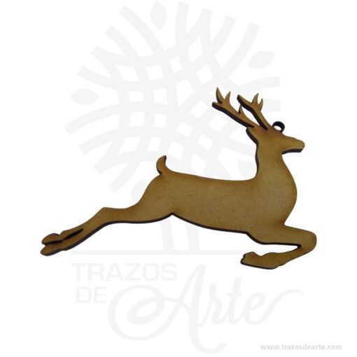 Aplique Reno Navidad pack x 12