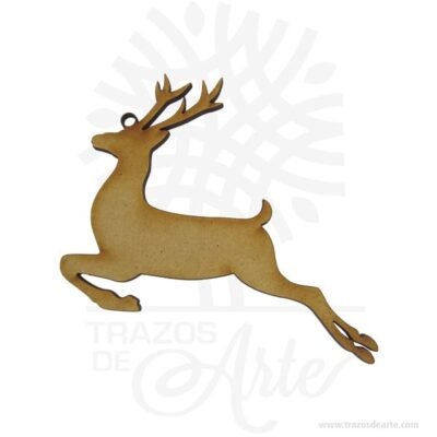 Aplique Reno Navidad pack x 12