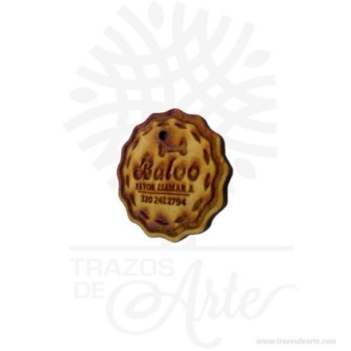 Placa para mascotas