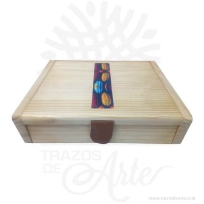 Caja estuche para personalizar en madera