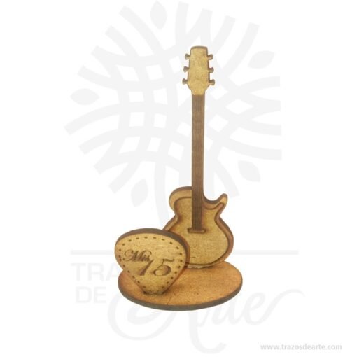 Suvenir Guitarra en MDF