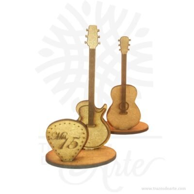 Suvenir Guitarra en MDF
