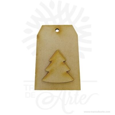 Aplique Árbol de Navidad pack 12 unidades