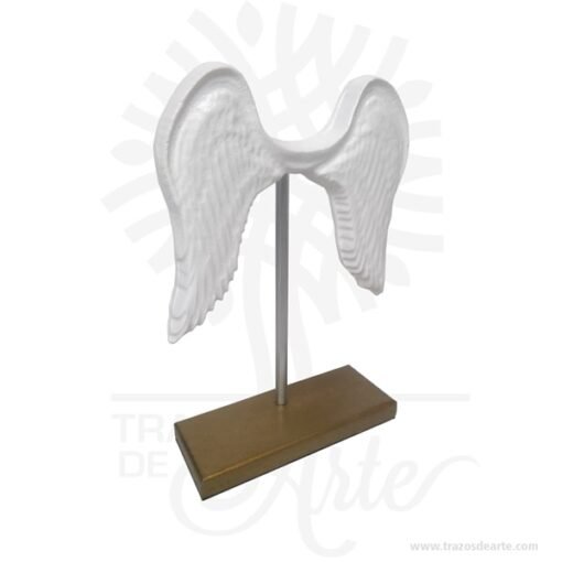 Alas de ángel en madera de pino
