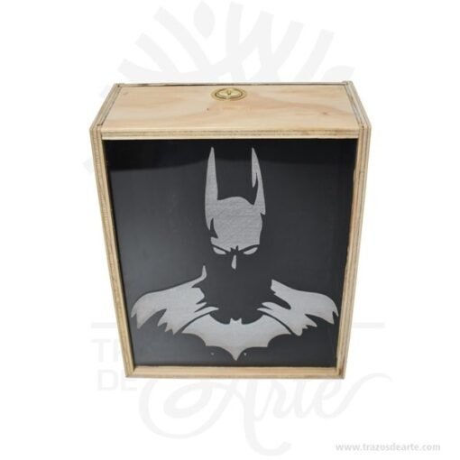 Alcancia Batman de 25 x 20 x 10 cm