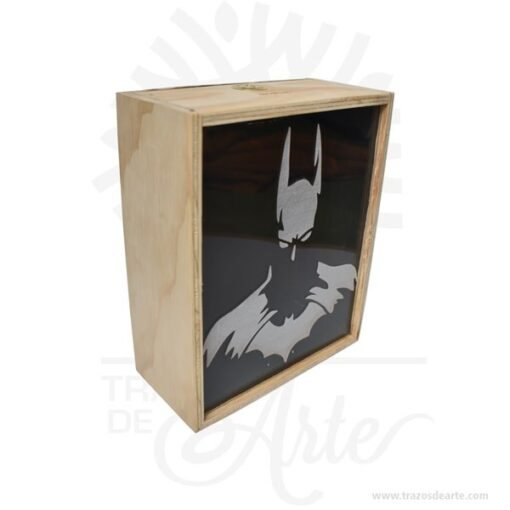 Alcancia Batman de 25 x 20 x 10 cm