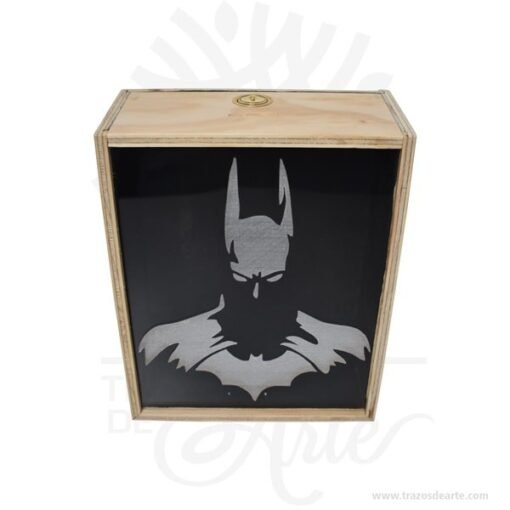 Alcancia Batman de 25 x 20 x 10 cm
