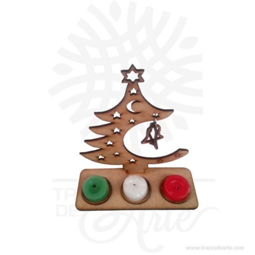 Arbol navidad velas
