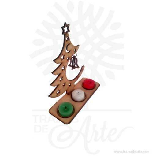 Arbol navidad velas