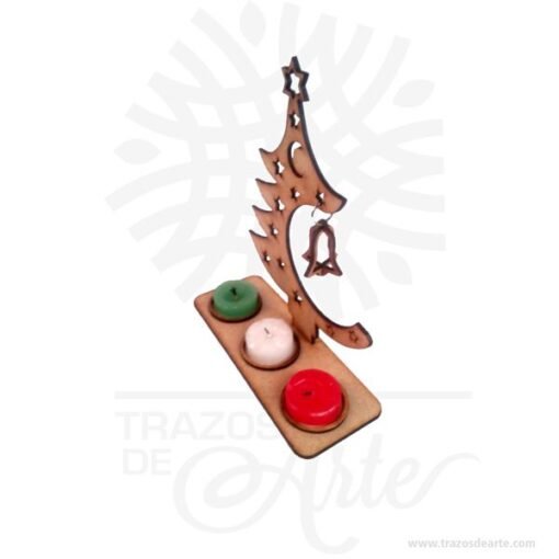 Arbol navidad velas