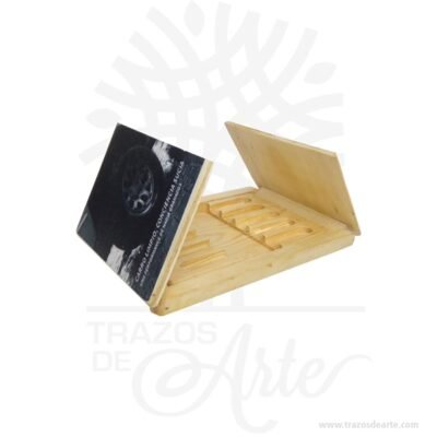 Caja estuche de madera para memorias USB personalizada