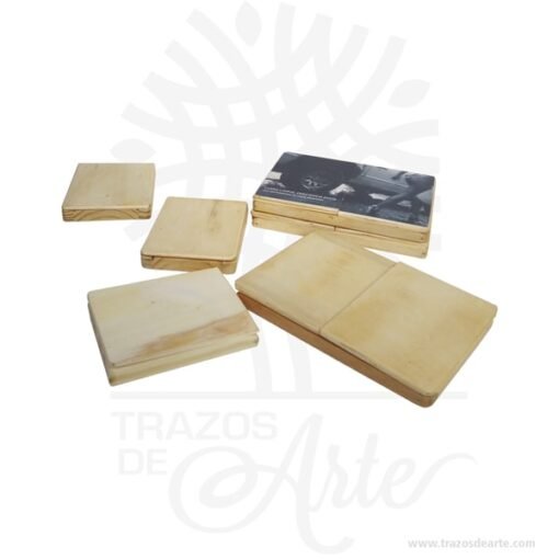 Caja estuche de madera para memorias USB personalizada