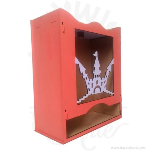 Dispensador de pañales o pañaleras en MDF