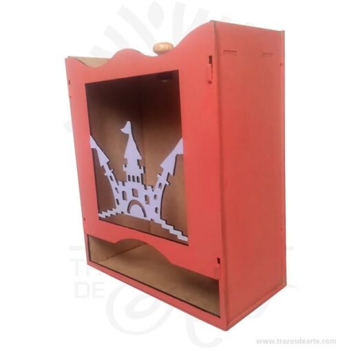 Dispensador de pañales o pañaleras en MDF