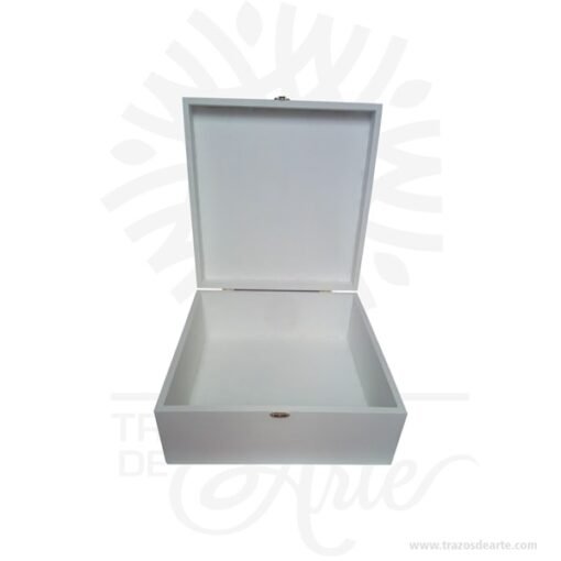 Caja estuche de 34 x 34 x 15 cm en MDF para personalizar