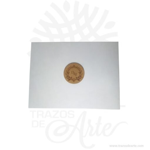 Caja estuche de 43 x 32 x 5 cm en MDF para personalizar