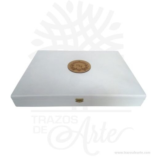Caja estuche de 43 x 32 x 5 cm en MDF para personalizar