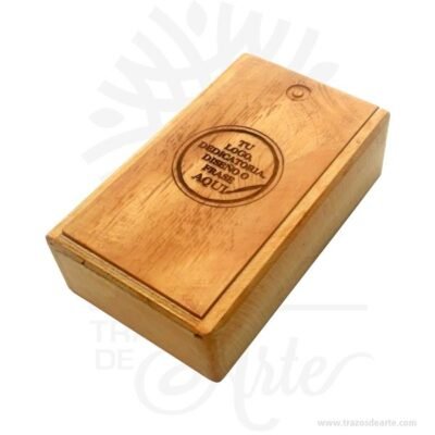 Caja estuche en madera 16 x 9,5 x 5 cm para personalizar