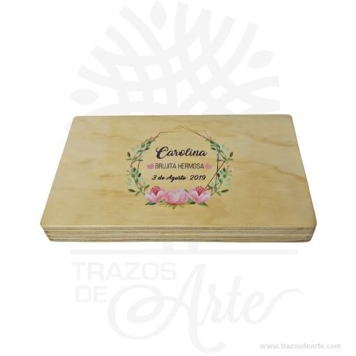 Caja estuche fotógrafo de 26 x 15 x 3 cm