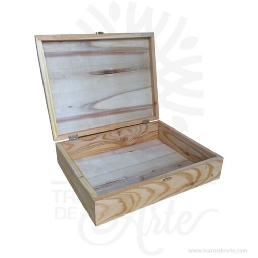 Caja estuche con cierre de 35 x 27 x 8 cm