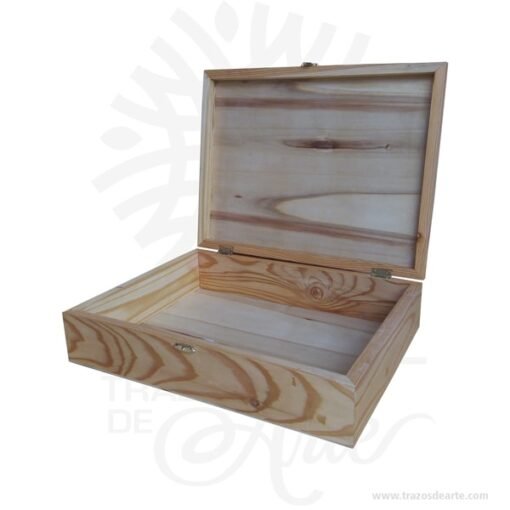 Caja estuche con cierre de 35 x 27 x 8 cm