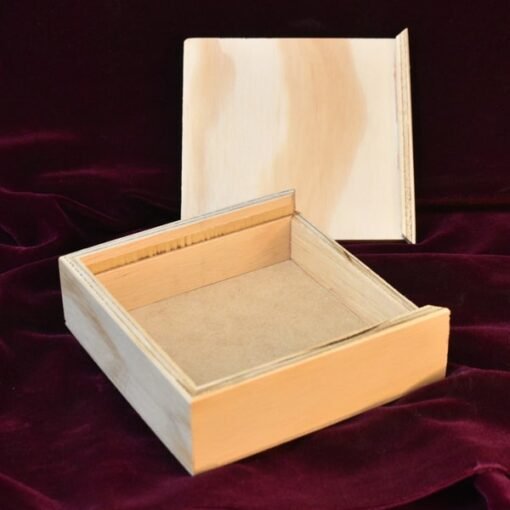 Caja de Madera Tapa Corrediza