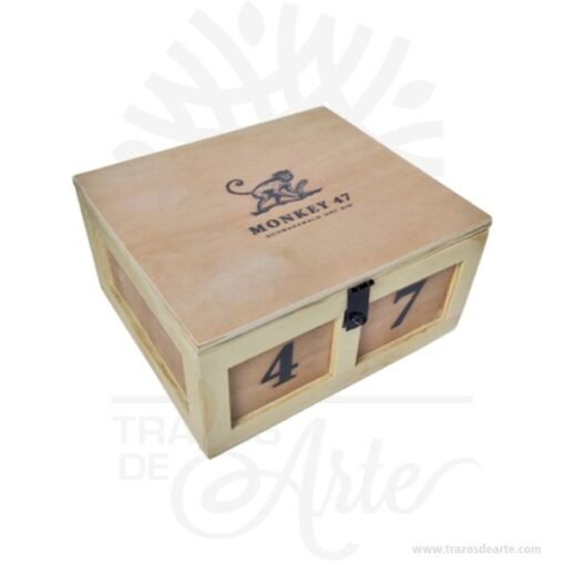 Caja madera embalaje para personalizar