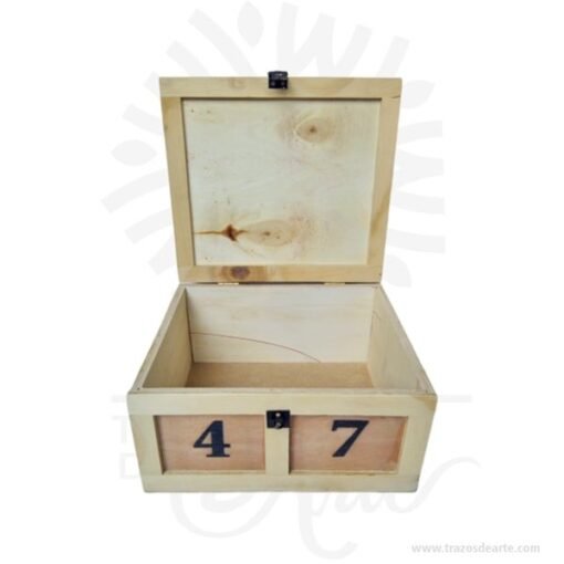 Caja madera embalaje para personalizar