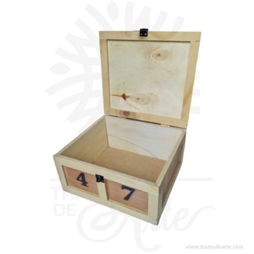 Caja madera embalaje para personalizar