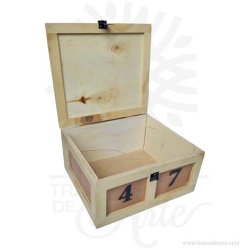 Caja madera embalaje para personalizar