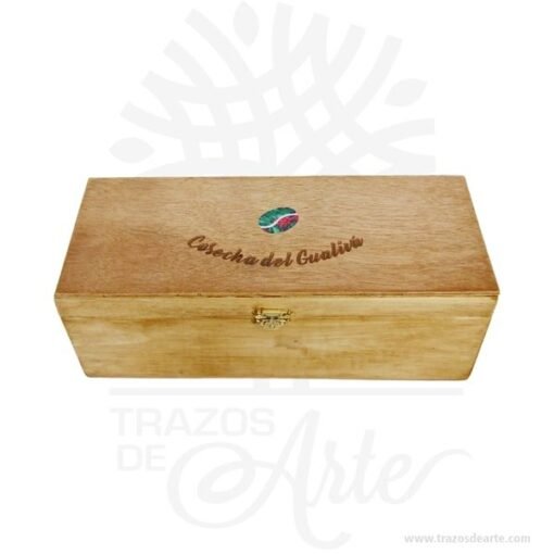 Caja madera de pino y triplex de Okume