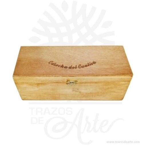 Caja madera de pino y triplex de Okume
