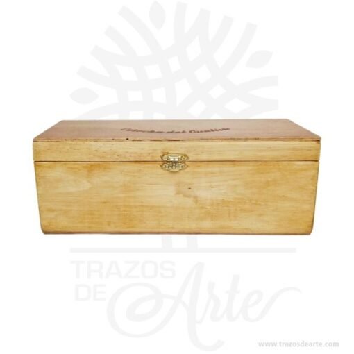 Caja madera de pino y triplex de Okume
