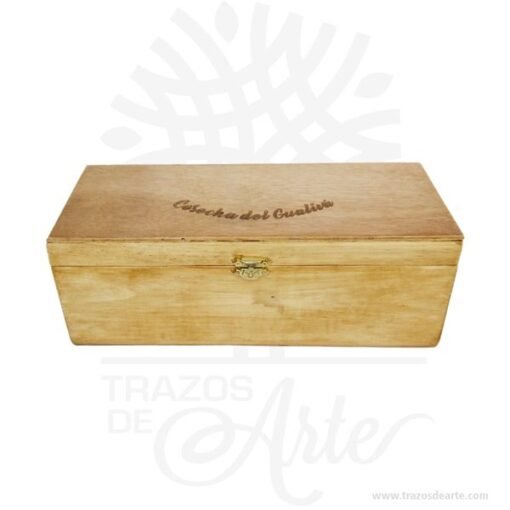 Caja madera de pino y triplex de Okume