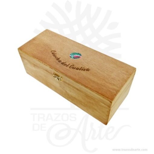 Caja madera de pino y triplex de Okume