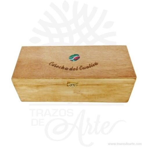 Caja madera de pino y triplex de Okume