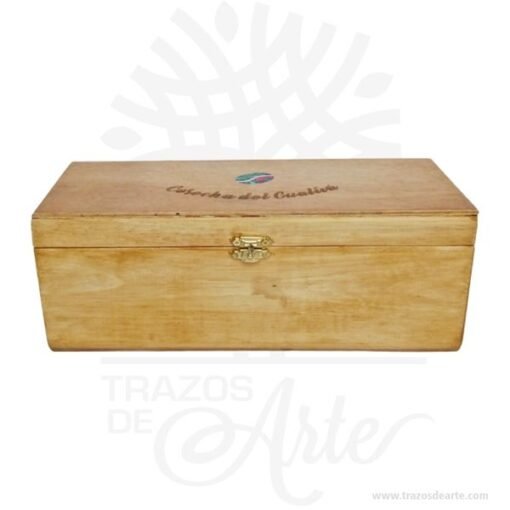 Caja madera de pino y triplex de Okume