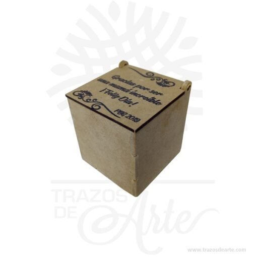 Caja suvenir para personalizar 5.5 x 5.5 x 6 cm