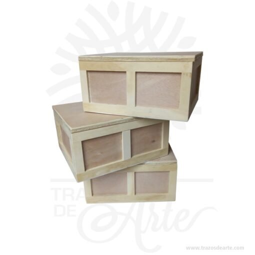 Caja en madera Triplex de Okume – Precio COP