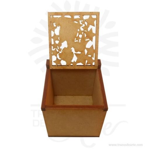 Caja ángel en MDF