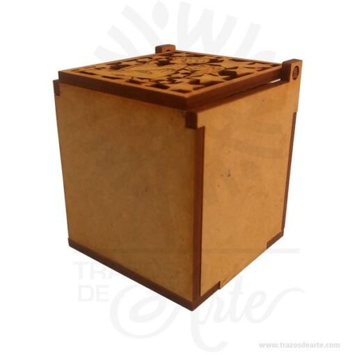 Caja ángel en MDF