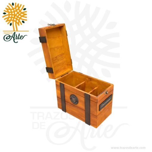 Caja de lujo whisky 3 botellas