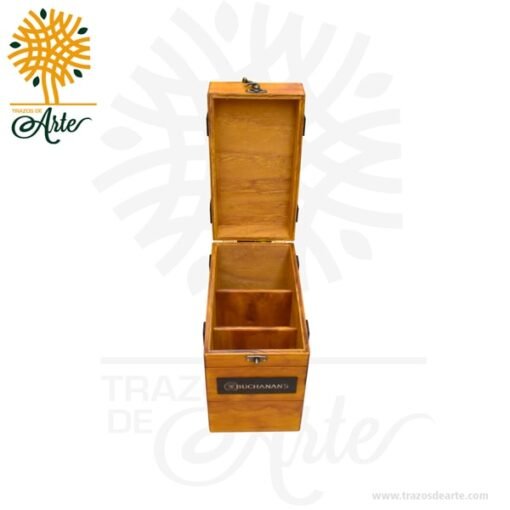 Caja de lujo whisky 3 botellas