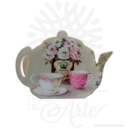 Caja de té de 26 x 37.5 x 9.5 cm