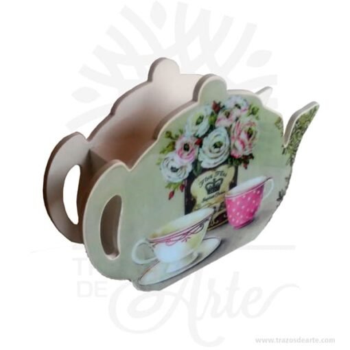 Caja de té de 26 x 37.5 x 9.5 cm