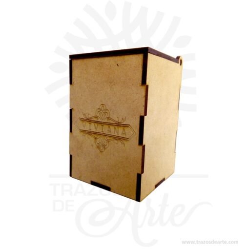 Caja en madera MDF de 3 mm